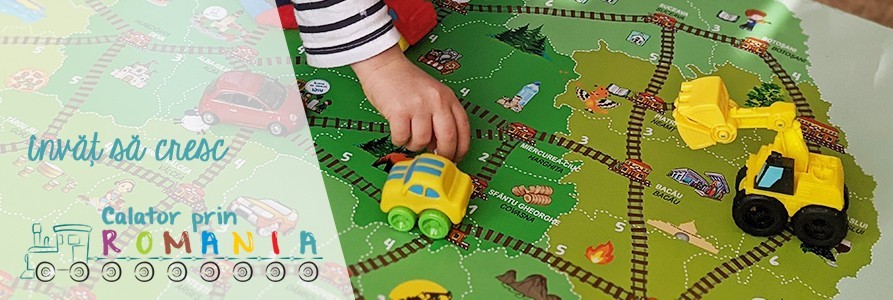 Calator prin Romania - joc geografic educativ